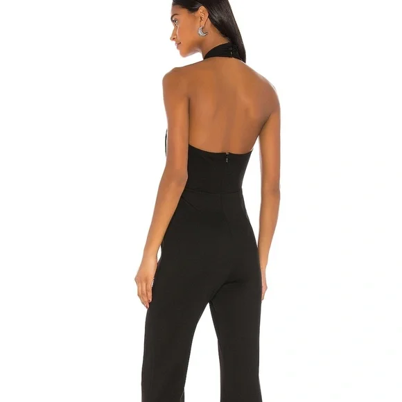 Amanda Uprichard X REVOLVE Zahara Jumpsuit in Black